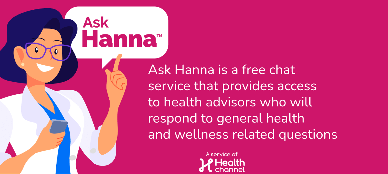 Ask Hanna, Health Channel